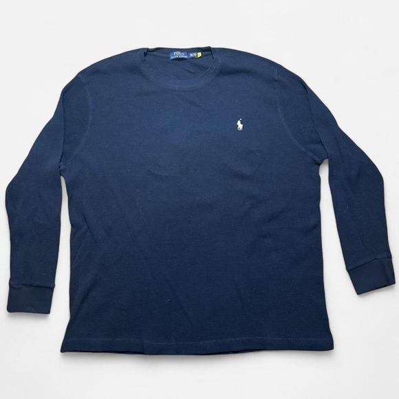 Polo Ralph Lauren Other - Polo Ralph Lauren Mens Dark Blue Thermal Sz 3XB